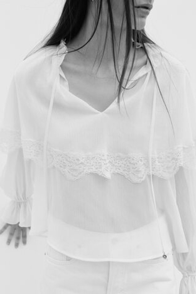 Блузка с пелериной - H&M