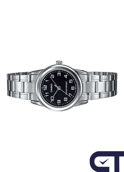 Casio LTP-V001D-1B — женские часы с классическим дизайном