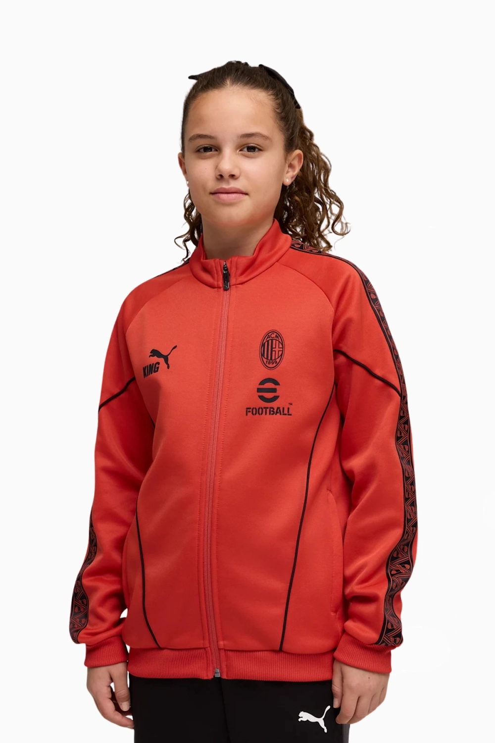 Ветровка Puma AC Milan 25/26 KING Anthem Junior - красный