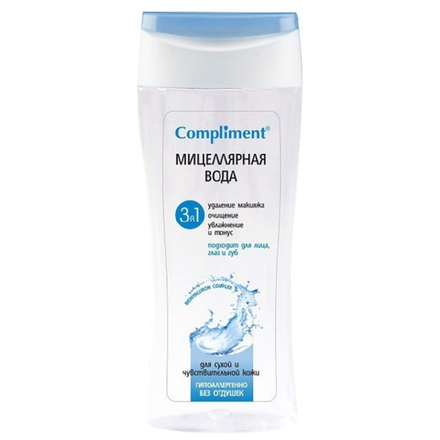 Мицелярная вода Compliment 3в1 200 мл