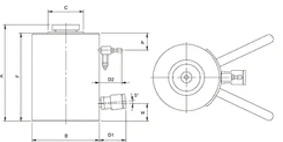 Головка фрезерная BDS ZFR 300.3 для EKF 300.3