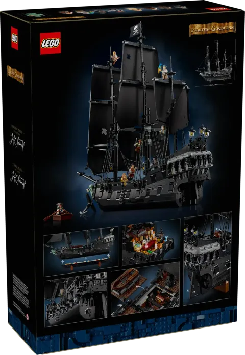 Конструктор LEGO Icons 10365 Пиратский корабль капитана Джека Воробья