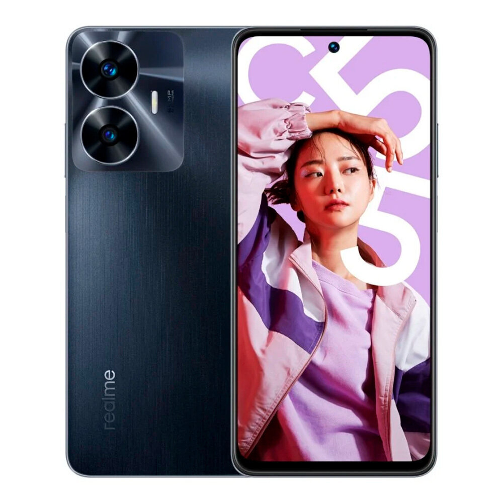 Смартфон realme C55 8/256 ГБ RU, Dual nano SIM, rainy night