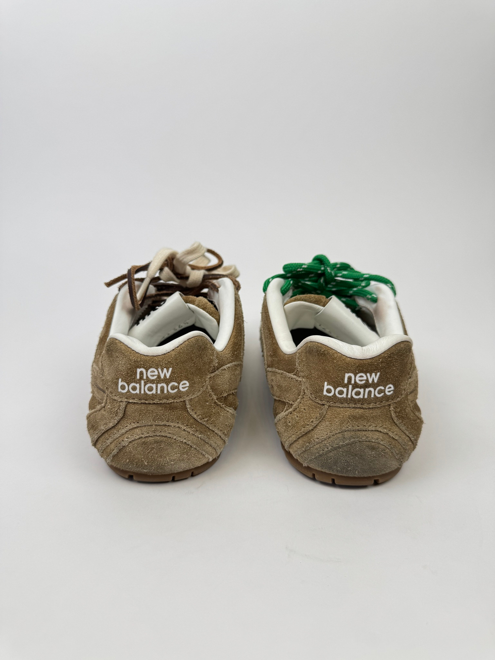 Кроссовки New Balance x Miu Miu 530 SL suede sneakers