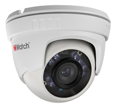 DS-T203 (2.8 mm) 2Мп уличная купольная HD-TVI камера с ИК-подсветкой до 20м