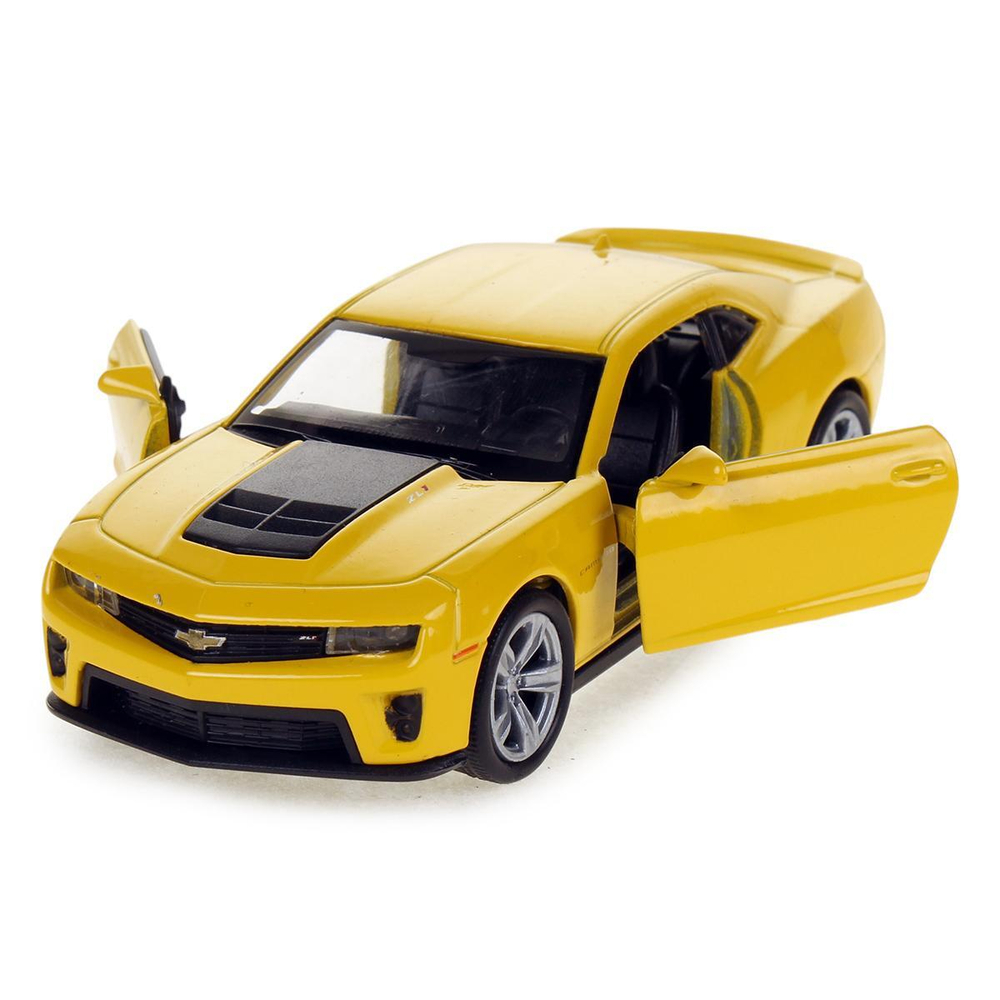 Модель ин. мет. 4.75" "Chevrolet Camaro zl1" открыв. двери 43667D (Kinsmart)