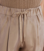Шелковые штаны Marella SPORT - бежевый(13131095)
