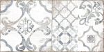 Настенная плитка ALMA Ceramica TWU09PSR014 Venezia 50x24.9 голубой / белая матовая пэчворк