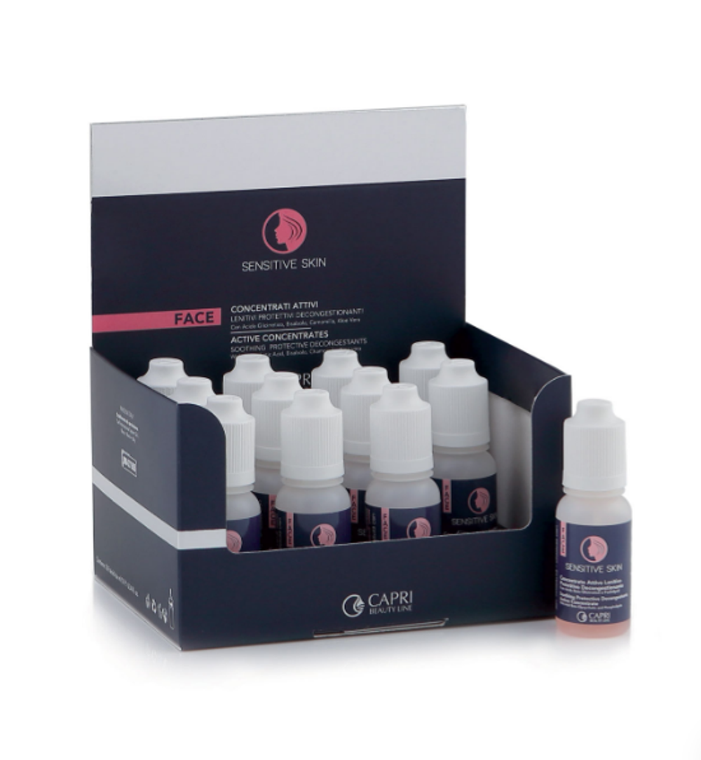 51079 Концентрат успокаивающий для чувствительной кожи SENSITIVE SKIN 1шт 10мл.