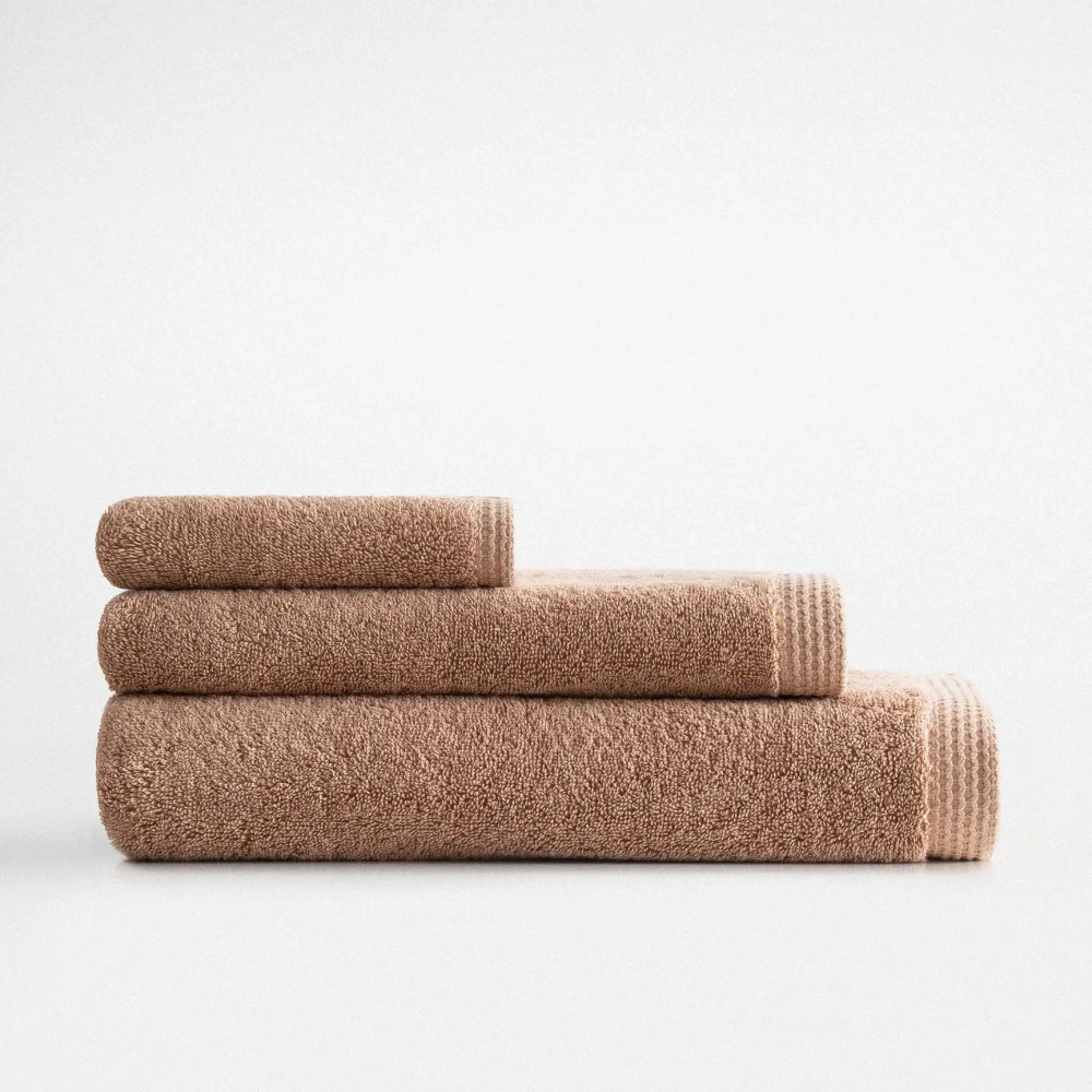 Полотенце из органического хлопка Pure Cotton 80х150 кирпичный