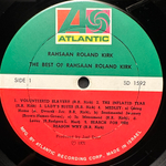 Rahsaan Roland Kirk - The Best Of Rahsaan Roland Kirk (Израиль 1971г.)