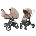 Коляска 2 в 1 Carrello Ultra CRL-6527 / 2025, Floral Beige