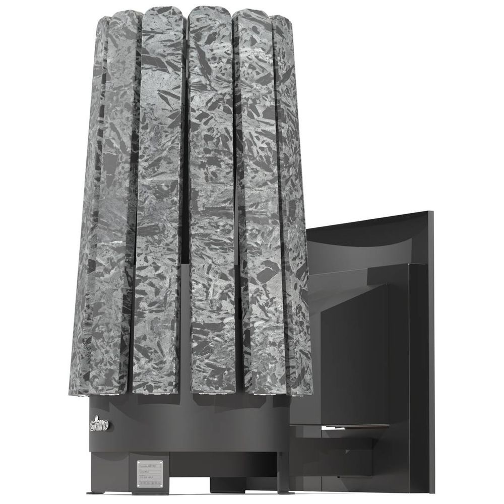 Дровяная банная печь Grill'D Cometa Vega 240 Long Max Stone Pro (Серпентинит)