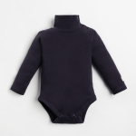 Боди для девочек (водолазка) Крошка Я "BASIC LINE", р. 86-92, т.серый. 9235595