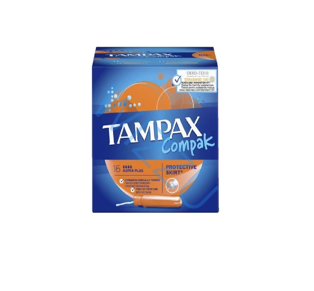 Тампоны Tampax Compak Super Duo 16шт