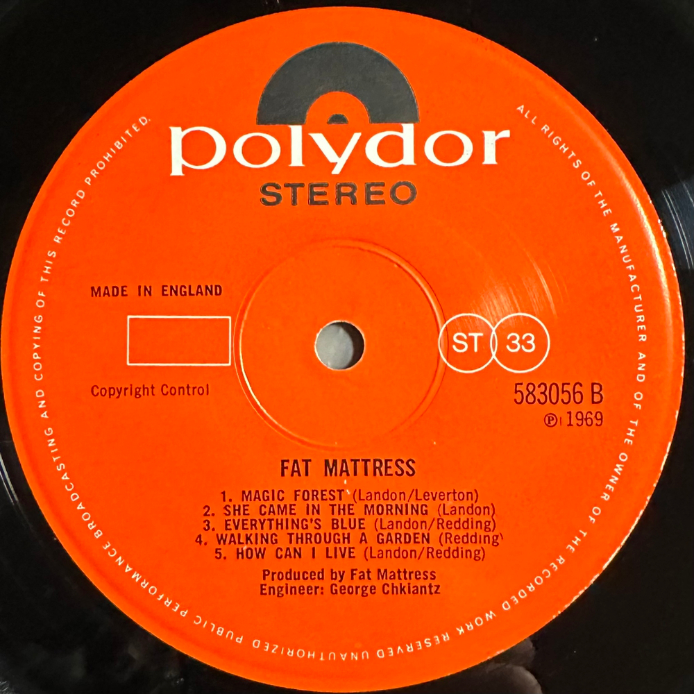 Fat Mattress - Fat Mattress (Англия 1969г.)
