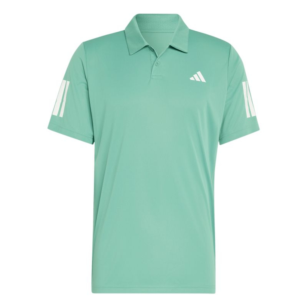 Мужское теннисное поло Adidas Club Tennis 3-Stripes - semi court green