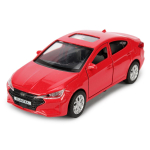 Модель ин. мет. "Hyundai Elantra" 12см, двери, багаж, красный, коробка ELANTRA-12-RD (Технопарк)