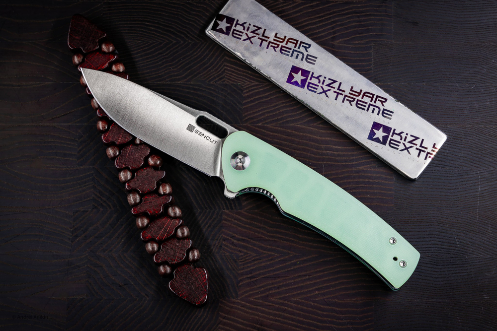 Нож SENCUT Vesperon сталь 9Cr18MoV рукоять Natural G10