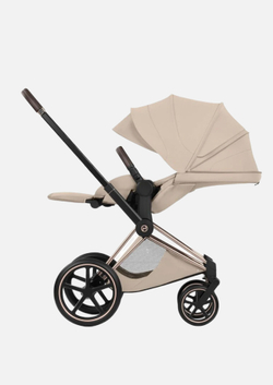 Cybex Детская коляска Priam Style Rosegold 2 в 1 цвет Cozy Beige