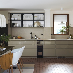 IKEA VOXTORP  (ИКЕА ВОКСТОРП)  -  Дверца - глянец тёмно-серо-коричневый 40x40 см