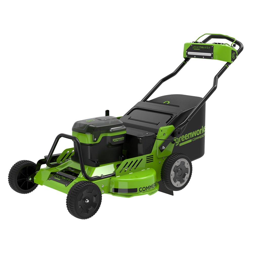 Cамоходная аккумуляторная газонокосилка Greenworks 82LM30S , 82v, 76 см, (2519207U2B), с 2хАКБ 5Ач и ЗУ для 2-х аккумуляторов
