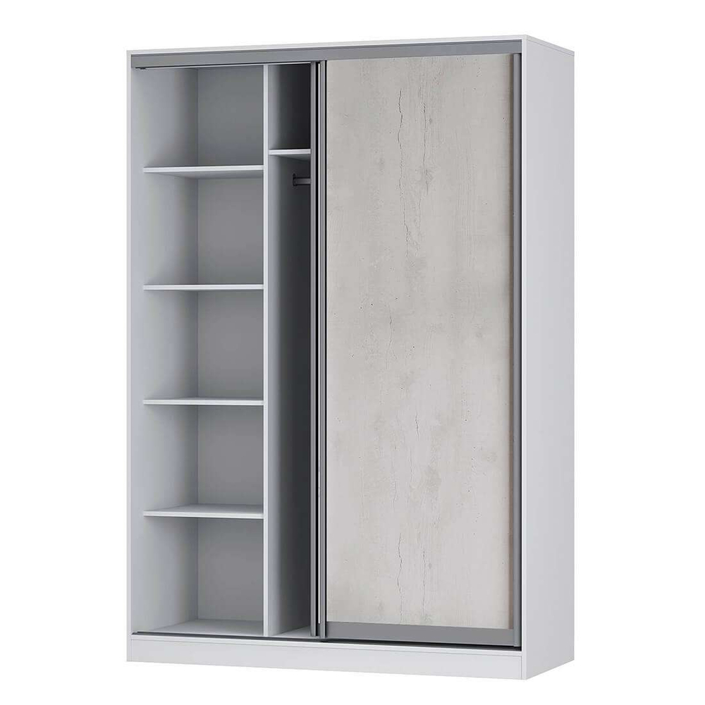 Шкаф-купе "Мадрид" ШКК-05 Ширина, мм 1502 Высота, мм 2200 Глубина, мм 604