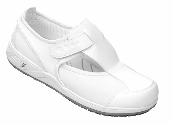 Полуботинки женские белые Camille Safety Jogger Professional 50.118