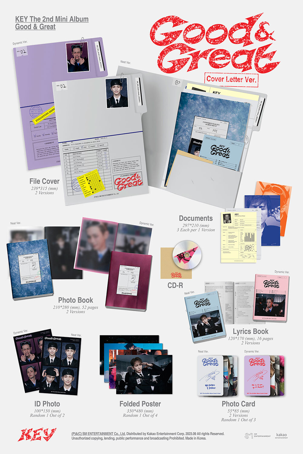 Альбом KEY - Good & Great (Paper Ver.)
