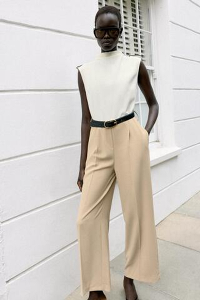 КОМБИНЕЗОН С ПОЯСОМ — ZARA