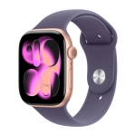 Умные часы Apple Watch Series 11 GPS, 46mm, Rose Gold Aluminium Case with Purple Fog Sport Band, M/L