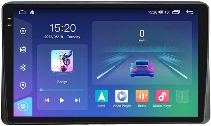 Магнитола для Renault Arkana 2019+, Duster 2020+ - Parafar PF163RN2K на Android 13, Быстрая, QLED+2K, CarPlay, 4G SIM-слот