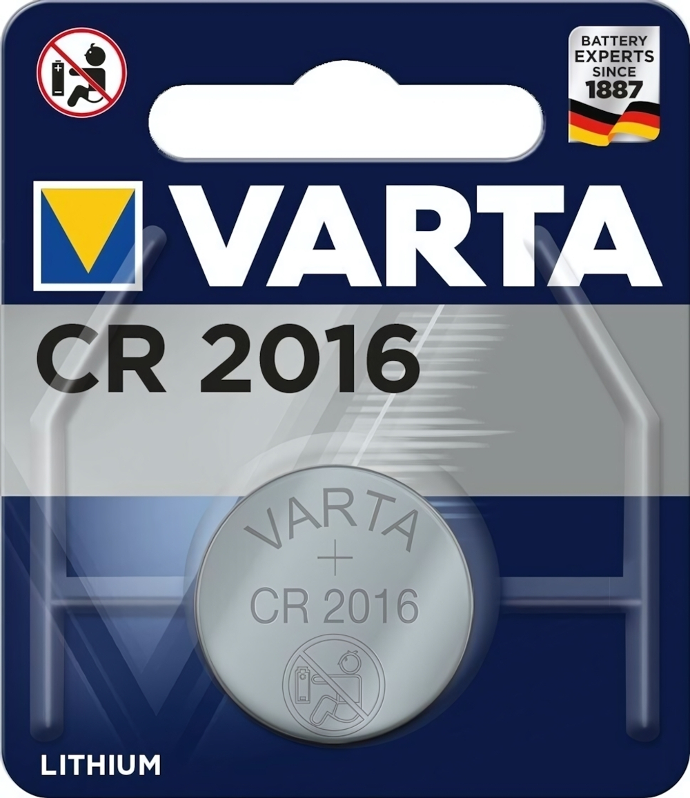 Элемент питания Varta CR2016 1BL