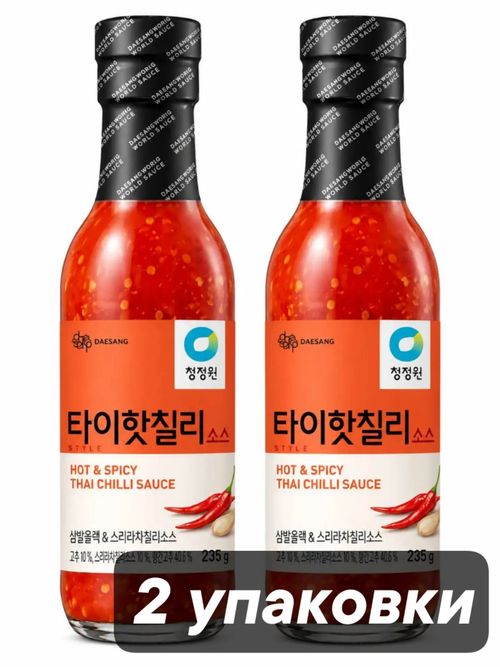 Соус чили острый тайский Daesang 235 г x 2 шт