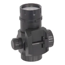 Коллиматор Target Optic 1x21, Weaver, красная марка, точка 2 MOA - вид снизу, крепление на планку Weaver