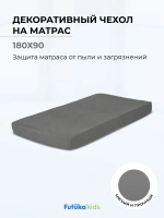 Чехол для матраса в цвет кровати для диван-кровати Крекер, Стич и Майло микровелюр