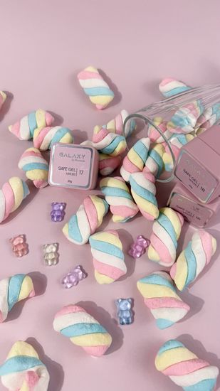 Моделирующий гель Galaxy Safe gel Marshmallow №21, 20г