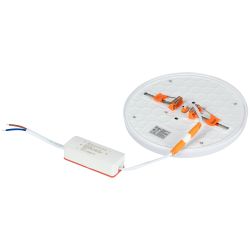 Светильник светодиодный встраиваемый ЭРА DFL-111-R-24-4K круглый 24Вт 4000К | Downlight