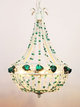 Подвесная люстра Manne L.6301-5 (green)