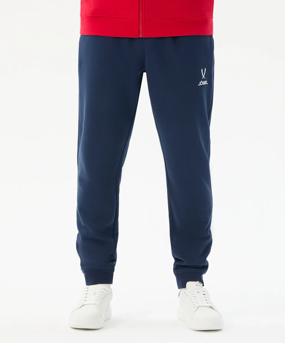 Флисовые брюки ESSENTIAL Cotton Fleece Pants, темно-синий