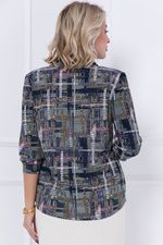 БЛУЗКА ДОРОТЕЯ (ОЛИВЕ) Bellovera (Акция)