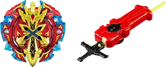 Волчок и лаунчер Xeno Xcalibur Magnum Impact B48 Takara Tomy