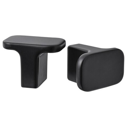 IKEA HACKÅS (ИКЕА ХАКОС) — Ручка, антрацит, 15 мм