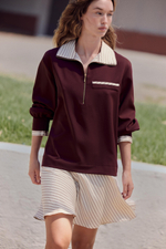 КОРОТКОЕ КОМБИНИРОВАННОЕ ПЛАТЬЕ НА МОЛНИИ — ZARA