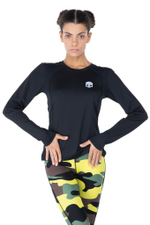 Женская футболка Hydrogen SECOND SKIN MESH LS (R01403)