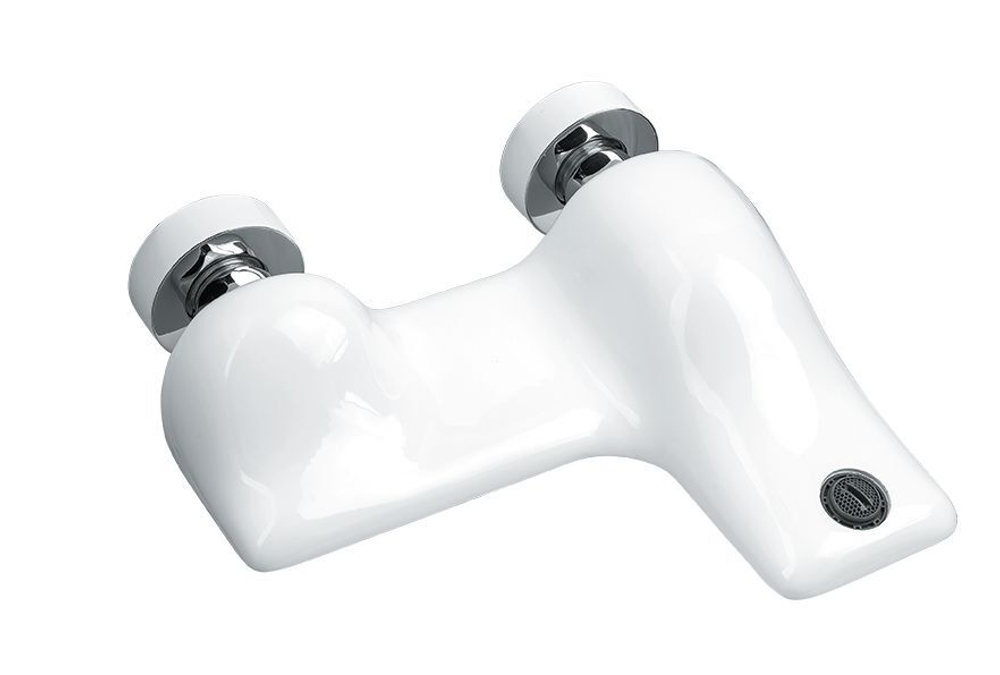 Душевая стойка Timo Helmi SX-1070/00 412 chrome white, 3-х режимная, белая/хром