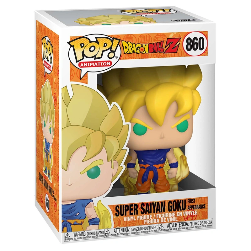 Funko POP! Dragon Ball Z S8: Son Goku (Super Saiyan) (860)