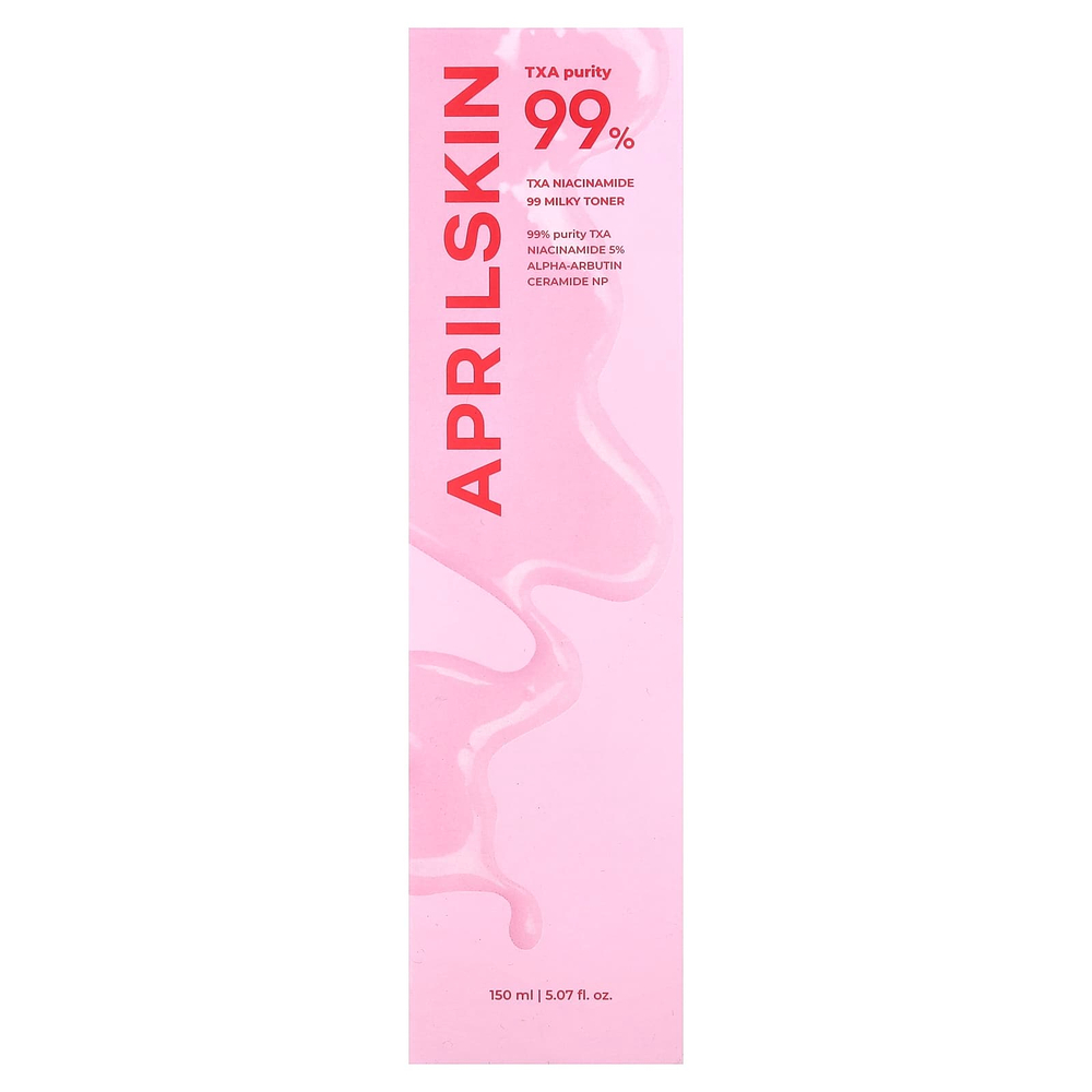 April Skin, никотинамид 99 с молочным тоником, 150 мл (5,07 жидк. унции)