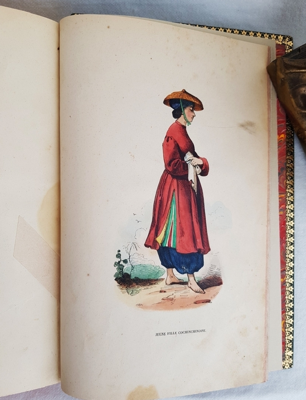 "Нравы, обычаи и памятники всех народов земного шара". . 1846г. - антикварное издание