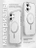 Чехол накладка iPhone 16 6.1" Gurdini Rome Series with Magsafe Clear